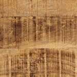 vidaXL Table basse 90x50x30 cm bois massif de manguier brut