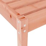 vidaXL Chaises longues lot de 2 199 5x60x74 cm bois massif de douglas