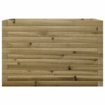 vidaXL Jardinière 70x40x46 cm bois de pin imprégné