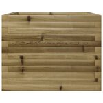 vidaXL Jardinière 60x60x45 5 cm bois de pin imprégné
