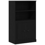 Buffet vidaXL en Chêne Noir 132x35 5x103 5 cm en Bois d'Ingénierie