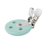 Clip en bois FSC 100  37mm ø  vert menthe  1 pce.