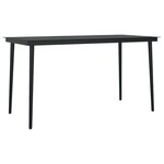 vidaXL Ensemble de salle à manger de jardin avec coussins 7 Pièces Gris