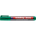 Marqueur Permanent 300 Vert Pointe Ronde 1 5-3 mm x 6 EDDING