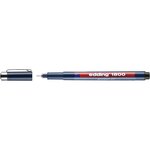 Feutre Fin de Précision 1800 Noir Pointe Fine (0.3) 0 35 mm x 10 EDDING
