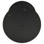 vidaXL Table de jardin ronde noir Ø50x72 cm acier