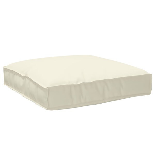 vidaXL Coussin de Palette pour assise Crème 80x80x12 cm Tissu Oxford