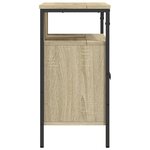 vidaXL Armoire lavabo de salle de bain chêne sonoma 60x30x60 cm