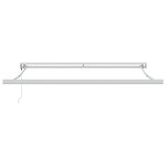 Auvent rétractable automatique blanc 350x250 cm