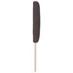 Tête de lit LED vidaXL en tissu marron foncé 200 cm avec design géométrique