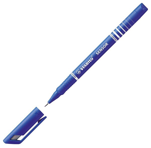 Feutre Fineliner Sensor Pte tracé 0,3 mm Bleu STABILO