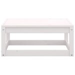 Salon de jardin meuble d'extérieur ensemble de mobilier 9 pièces blanc bois de pin massif 02_0018180