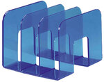 Porte-revues TREND plastique 3 compartiments (L)215 x (P)210 x (H)165 mm Bleu translu... DURABLE