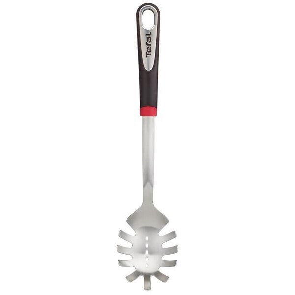 TEFAL Cuillere a pâtes en inox Ingenio - Noir et gris
