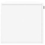 vidaXL Armoire murale blanc 80x36 5x35 cm bois d'ingénierie