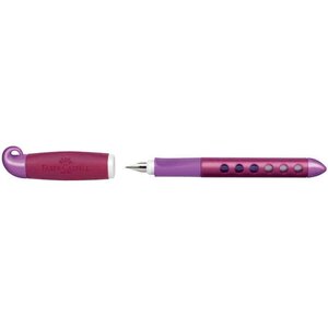 Stylo plume Educatif Scribolino Gaucher Mûre FABER-CASTELL