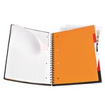 Cahier International Organiserbook A4+, double spirale, 80 feuilles/160 pages, carreaux de 5 x 5 mm, 90 g/m²