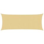 vidaXL Voile d'ombrage sable 4 5x2 m 100   polyester oxford