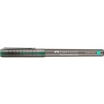 Roller Free Ink needle  0 5 mm  vert FABER-CASTELL