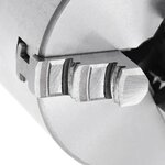 vidaXL Mandrin de tour auto-centrant à 3 mâchoires 80 mm Acier