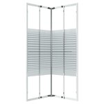 vidaXL Cabine de douche ESG 70x70x180 cm