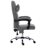 Chaise fauteuil siège de bureau informatique étude de massage anthracite similicuir anthracite 02_0024004