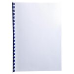 Paquet De 100 Couvertures Grain Toilé Pour Reliure A4 - Blanc - Exacompta