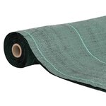 vidaXL Membrane anti-mauvaises herbes vert 1 5x10 m PP