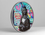 Pièce de monnaie en Argent 20 Dollars g 93.3 (3 oz) Millésime 2023 Graffiti Art MONA LISA