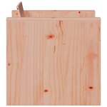 vidaXL Salon de jardin 2 Pièces bois massif douglas