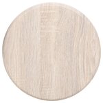vidaXL Tabourets de bar lot de 2 noir MDF