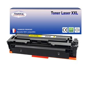 T3AZUR - Toner compatible avec Canon 046H pour Canon MF-732Cdw  MF-734Cdw  MF-735Cx Jaune- 5 000p