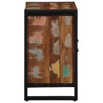 vidaXL Cabinet de Salle de Bain Multicolore 55x35x60 cm en Bois Massif Récupéré