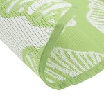 vidaXL Tapis d'extérieur vert Ø160 cm PP