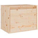 vidaXL Meubles TV 4 Pièces Bois massif de pin