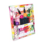 Parure Calligraphie HandLettering - Stylo Plume Cherry Blossom - 4 Plumes