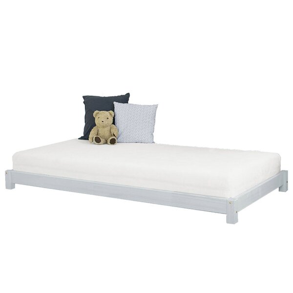 Lit enfant TEENY 140 x 200 gris clair
