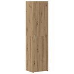 vidaXL Commode Chêne Artisan 45x42.5x185 cm Bois d'ingénierie