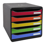 Module De Classement Big Box Plus 5 Tiroirs Iderama - Arlequin Brillant - Exacompta