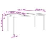 vidaXL Ensemble de salle à manger de jardin 5 pièces avec coussins gris clair en poly rattan