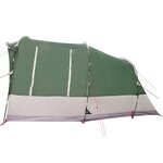 vidaXL Tente de camping tunnel 3 personnes vert imperméable