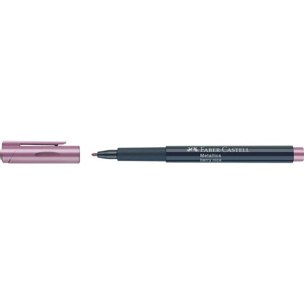 Marqueur Metallics Pointe 1 5mm Violet berry nice x 10 FABER-CASTELL