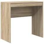 vidaXL Bureau Avec Rangement Chêne Sonoma Bois d'Ingénierie