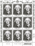 Timbre - Pasquale Paoli (1725-1807) - Lettre verte