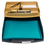 Corbeilles À Courrier Combo Styli Neo Deco - Noir - X 6 - Exacompta