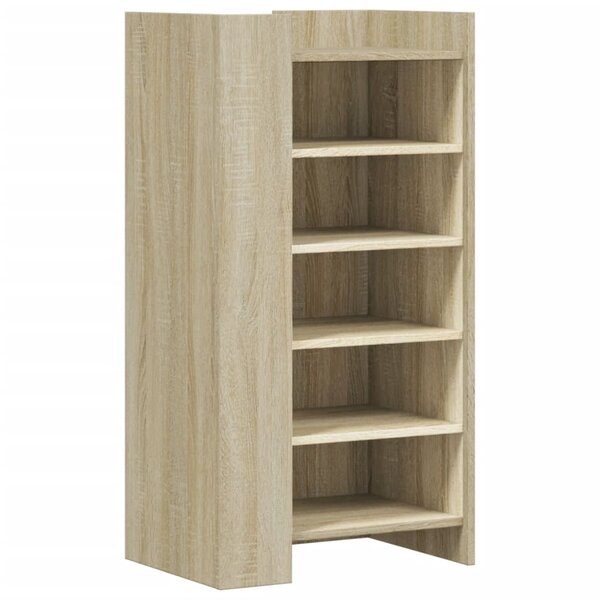vidaXL Armoire à chaussures chêne sonoma 52x37 5x100 cm