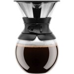 Cafetière BODUM   filtre permanent maille inox  1.0 l  8 tasses
