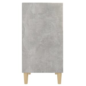 vidaXL Buffet gris béton 57x35x70 cm bois d'ingénierie
