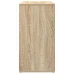 Buffet vidaXL Chêne de Sonoma Bois d'ingénierie 120 x 36 x 69 cm