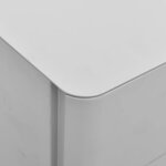 vidaXL Classeur mobile Gris clair 30x45x59 cm Acier